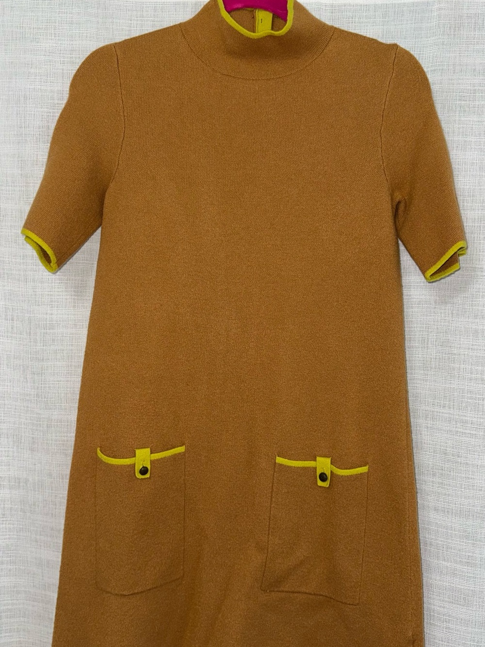 Maeve by Anthropologie Annalise Mock Turtleneck Sweater Dress